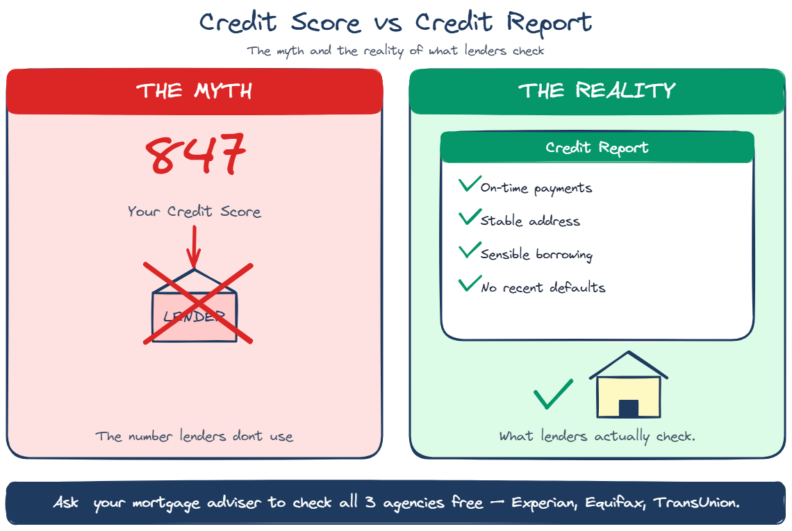 Credit Score vs Credit Report