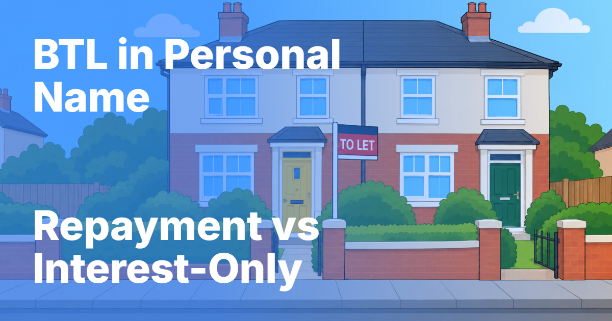 Repayment and interest-only buy-to-let mortgage options