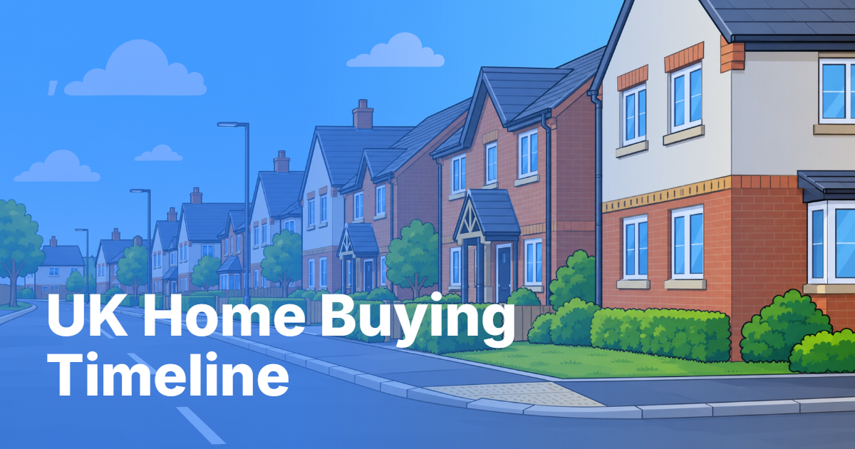 Home-buying timeline in the UK